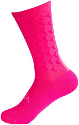SILCA Sock aero tall size l neon pink