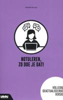 Notuleren, zo doe je dat! (Paperback)