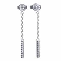Oorbellen Dames Diamonfire 6219191082 3 cm