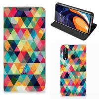 Samsung Galaxy A60 | Hoesje met Magneet | Geruit
