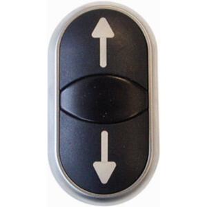 Eaton 216710 M22-DDL-S-X7/X7 Dubbele drukknop Plat, Rond Meerdere kleuren 1 stuk(s)