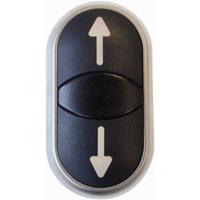 Eaton 216710 M22-DDL-S-X7/X7 Dubbele drukknop Plat, Rond Meerdere kleuren 1 stuk(s)