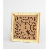 Paperdreams Wooden Sign - Wine O'clock - thumbnail