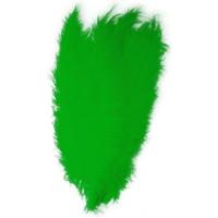 Grote veer/struisvogelveren - groen - 50 cm - Carnaval - Sierveren/decoratie veren