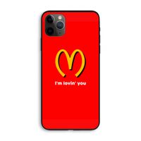 I'm lovin' you: iPhone 11 Pro Max Biologisch afbreekbaar hoesje