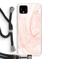 Peach bath: Pixel 4 XL Transparant Hoesje met koord Peach bath: Pixel 4 XL Transparant Hoesje met koord