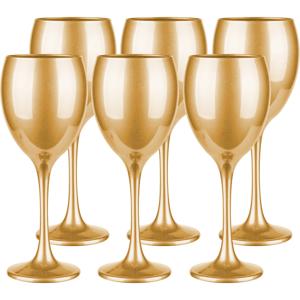 Glasmark Wijnglazen - 12x - Gold collection - 300 ml - glas - Wijnglazen