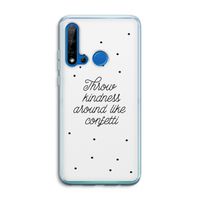 Confetti: Huawei P20 Lite (2019) Transparant Hoesje