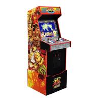 Arcade1Up Arcade Video Game Street Fighter II / Capcom Legacy Yoga Flame Editie 154 cm
