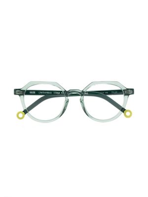 Kaleos lunettes de vue Tyler 002 à monture ronde - Vert