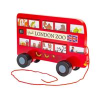 Bigjigs houten londen bus trekfiguur