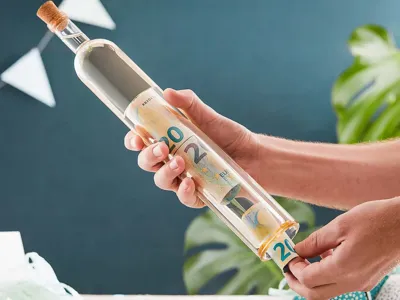 Cadeaufles met Holle Ruimte Cadeaufles met Holle Ruimte