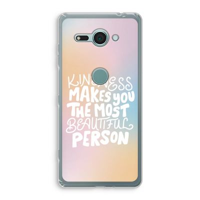 The prettiest: Sony Xperia XZ2 Compact Transparant Hoesje