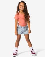 051 Kinder Korte Broek Strepen Lichtblauw (lichtblauw)