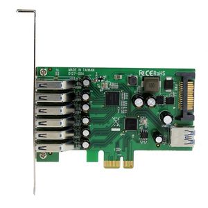 StarTech.com 7-poorts PCI Express USB 3.0 kaart standard en low-profile design