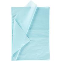 Creativ Company Tissuepapier, vel 50x70 cm, 17 gr, lichtblauw, 10 vel/ 1 doos