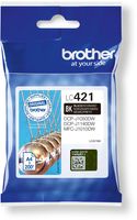 Brother inktcartridge, 200 pagina&apos;s, OEM LC-421BK, zwart