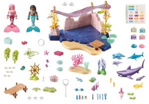 PLAYMOBIL Princess Magic - Zeemeermin dierenverzorging Constructiespeelgoed