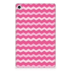 Lenovo Tab M10 Plus (3e generatie) Hippe Hoes Waves Pink