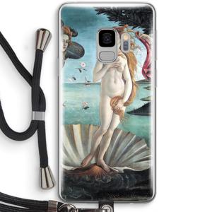 Birth Of Venus: Samsung Galaxy S9 Transparant Hoesje met koord