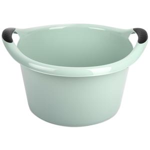 Plastic Forte Afwasbak - 15L - mintgroen - 42 x 40 x 25 cm - met handvatten - teiltje