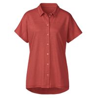 Linnen-jersey blouse, papaja Maat: 36/38