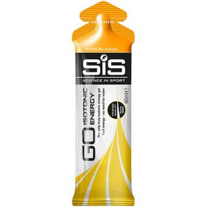 SiS Go Isotonic Energy Gel Tropical 60ml - Overige artikelen - Sportvoeding - zilver - maat 60-ML