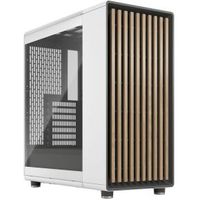 Fractal Design North Chalk White TG Clear Tint