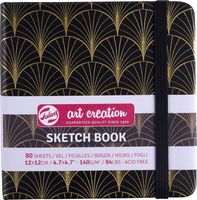 Talens Art Creation schetsboek, Art Deco, 12 x 12 cm - thumbnail