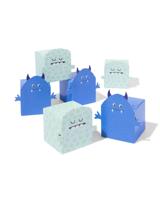 HEMA Vouwbare cadeaudoosjes 14x12.5x2cm papier monster - 6 stuks