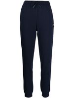 Lacoste pantalon de jogging à taille haute - Bleu - thumbnail