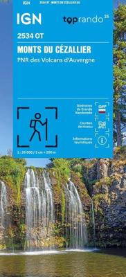 2534OT Monts du Cézallier | IGN - Institut Géographique National