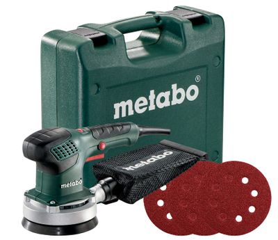 Metabo SXE 3125 Set excenterschuurmachine 310w 125mm | in koffer + 25 schuurbladen - 690921000