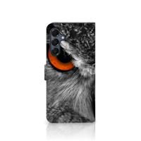 Samsung Galaxy A16 4G/5G | Telefoonhoesje | Met pasjeshouder | Uil