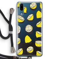 When Life Gives You Lemons...: Huawei P20 Transparant Hoesje met koord
