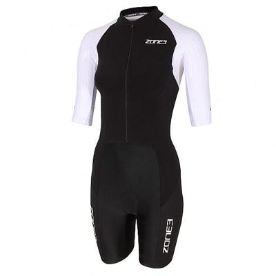 Zone3 Lava long distance FZ korte mouw trisuit dames