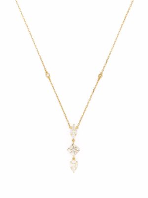 Djula collier Delicatesse en or 18ct serti de diamants