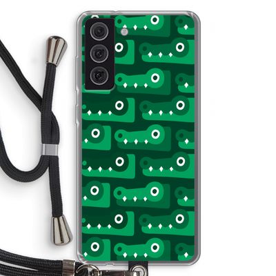 Crocs: Samsung Galaxy S21 FE Transparant Hoesje met koord