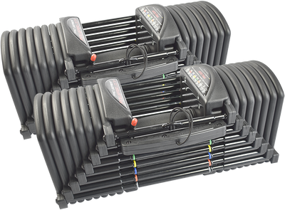 PowerBlock PRO EXP Set 5-90 - Verstelbare dumbbellset - 2,2 tot 40,8 kg