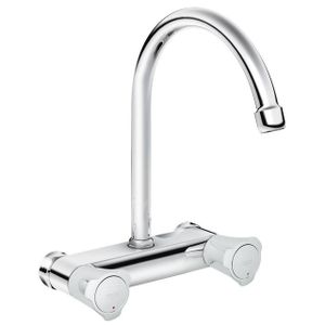 GROHE Costa L Keukenkraan - hoog - bovenuitloop - inbouw - chroom 31186001