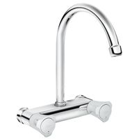 GROHE Costa L Keukenkraan - hoog - bovenuitloop - inbouw - chroom 31186001 - thumbnail