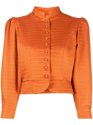 DESTREE veste Amoako à boutonnière - Orange