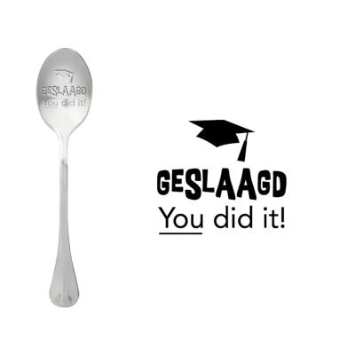 'OneMessage spoon geslaagd' kopen? | FOR YOU GIFTS