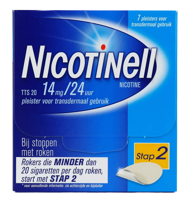 Nicotinell Pleisters 14 mg - voor stoppen met roken