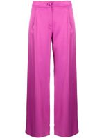 Patrizia Pepe pantalon droit à pinces - Rose