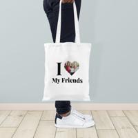 Tote bag bedrukken - Katoen - Wit
