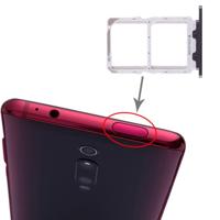 SIM-kaart lade + SIM-kaart lade voor Xiaomi Redmi K20 (zwart)