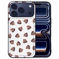 Poep Emojis Backcover Hoesje iPhone 17 Pro