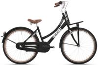 Bikefun Kinderfiets urban city 24 inch met nexus 3 versnelling/remnaaf - mat zwart