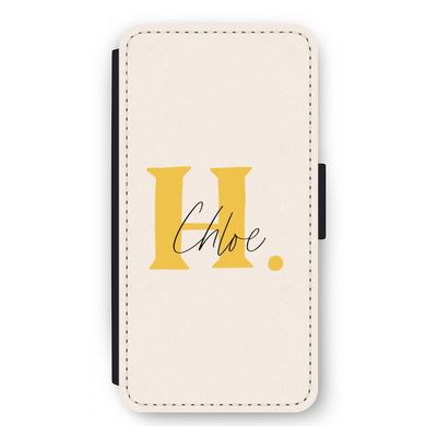 Amber Script: iPhone 11 Pro Max Flip Hoesje